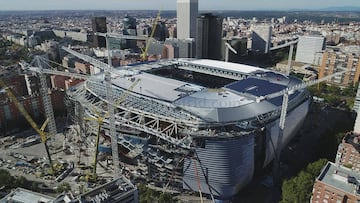 El Real Madrid quiere que el nuevo estadio Santiago Bernabéu esté listo para la temporada que viene. Descubre cómo siguen las obras que encaran la recta final.