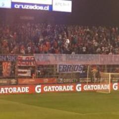 Hinchas de la UC pidieron
salida de dirigentes y el 'Tati'