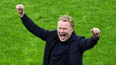 Ronald Koeman, tras pasar a semifinales de la Eurocopa.