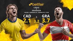 Cádiz vs. Granada: horario, TV, estadísticas, clasificación y pronósticos