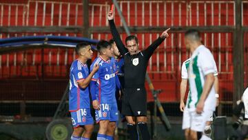 El fuerte insulto de Nico Guerra al juez del partido entre la U y O’Higgins