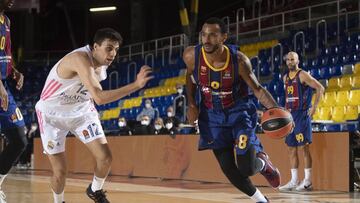 23/10/20 PARTIDO BALONCESTO BASKET 
 EUROLEAGUE REGULAR SEASON ROUND 5 
 BARCELONA - REAL MADRID
 CARLOS ALOCEN  ADAM HANGA