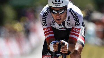 Tom Dumoulin domin&oacute; la contrarreloj individual del Tour en La Caverna de Pont d&#039;Arc.