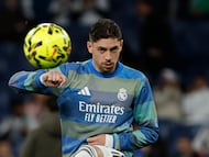 Follow the action live as Real Madrid host Atlético Madrid in LaLiga EA Sports.