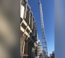 ¡La gigantesca grúa presente en la remodelación del Bernabéu!