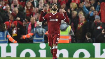 La noche de los récords de Salah