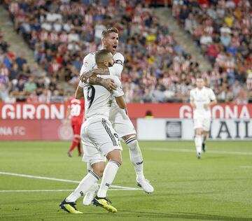 Benzema anotó el 1-2 de penalti.