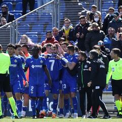 Borja Mayoral conquista el Coliseum con goles