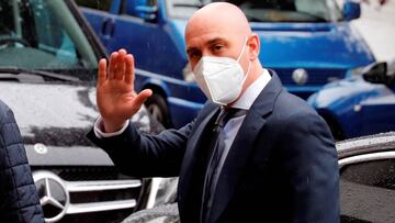 Rubiales, en un acto de la Federación.