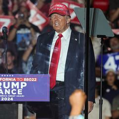 Donald Trump libra un tercer intento de asesinato durante un mitin en Coachella