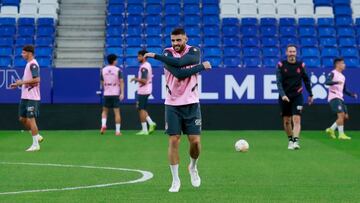 David López, jugador del Espanyol.