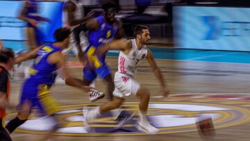 Facundo Campazzo, con el Real Madrid.