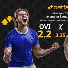 Real Oviedo vs. Racing de Santander: horario, dónde ver, pronósticos y clasificación