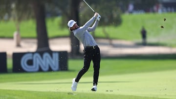 Cameron Young en la primera ronda del Dubai Desert Classic 2024