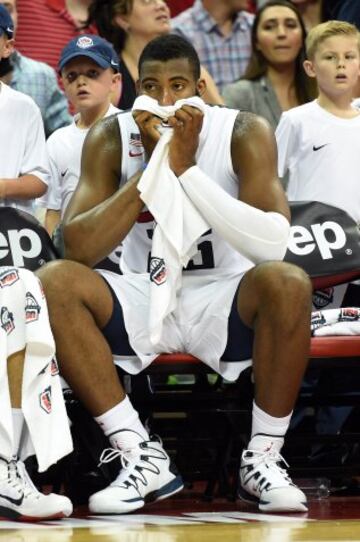 Andre Drummond después de la lesión de Paul George.