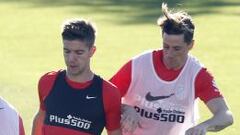 Vietto y Fernando Torres.