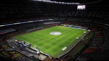 FILE PHOTO: Soccer Football - Mexico - Liga MX - America v Monterrey - Estadio Azteca, Mexico City, Mexico - February 3, 2024 General view inside the stadium before the match REUTERS/Henry Romero/File Photo