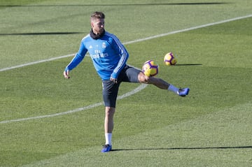 El Madrid entrena en víspera de Reyes Magos