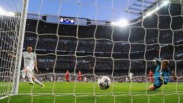 Así marcó Benzema.