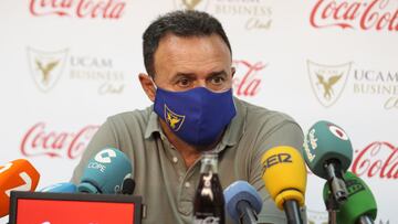 Salmerón UCAM CF Rueda de prensa