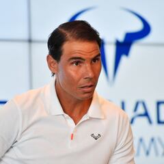 What injury does Rafa Nadal have and how long is he out for?