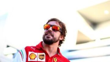 Fernando Alonso, piloto de Ferrari