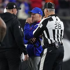 What did Sean McDermott say to Zac Taylor after Damar Hamlin was rushed off field in an ambulance?