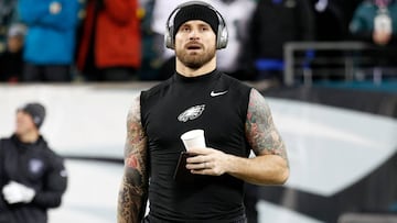 El ex jugador de Eagles y Patriots dijo que sin ella no hubiera sido capaz de lidiar con el estr&eacute;s de la NFL.