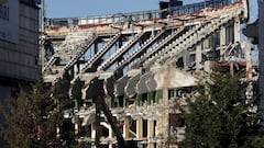 Demolition work begins on Atleti's Vicente Calderón stadium