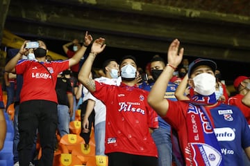 Independiente Medellín y Águilas Doradas abrieron la fecha 1 del fútbol colombiano con la novedad del regreso de los hinchas al Atanasio Girardot.