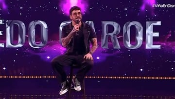 “¿Se ve esto en Venezuela? Se va a enojar el hueón”: Edo Caroe se acordó de George Harris en Viña