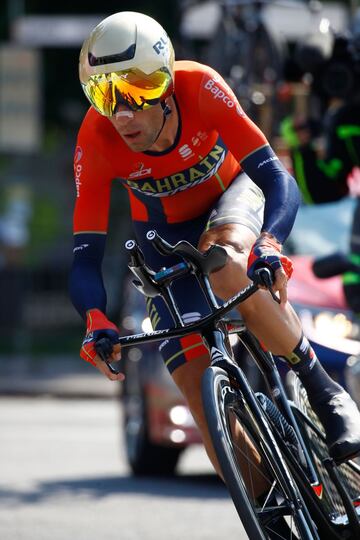 Contrarreloj cargada de emociones en el Giro de Italia 