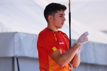 Alberto Ginés medalla de oro en escalada