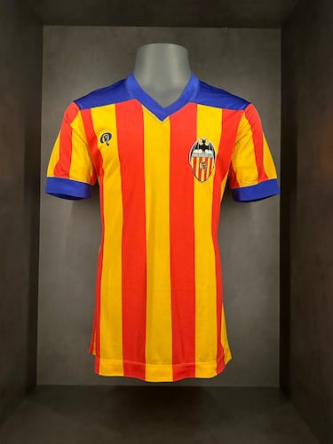 Camiseta histórica del Valencia CF.