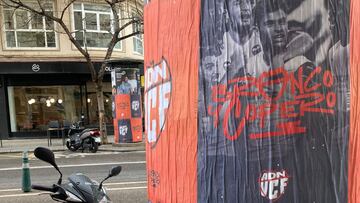 Carteles en la ciudad.