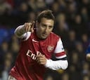 Cazorla se luce con un hat-trick