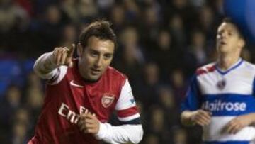 Cazorla se luce con un hat-trick