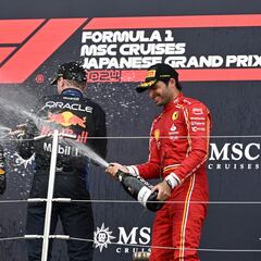 Otro podio de Sainz, gran carrera de Alonso... los mejor del GP de Japón en imágenes