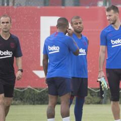 Valencia: Rafinha sigue presente, aunque a fuego lento