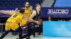 Dovydas Giedraitis, durante el partido entre el Movistar Estudiantes y el Herbalife Gran Canaria.