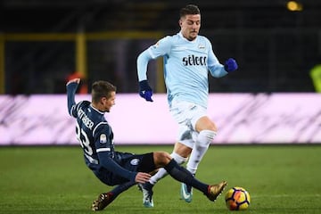 Lazio midfielder Sergej Milinkovic-Savic