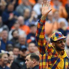 Carmelo mantiene la esperanza: "Quiero seguir jugando al 2000%"