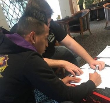 Oficial: Cueva ya es del Santos