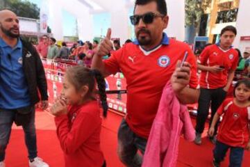 La Copa América recorre Chile.