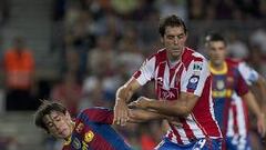 Iván Hernández celebró 50 encuentros en Primera