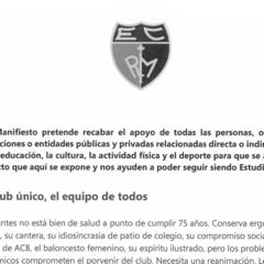 Manifiesto del Estudiantes: "un club único, el equipo de todos"