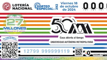 Sorteo Especial 292 de la Lotería Nacional: resultados y premios que cayeron hoy 18 de octubre