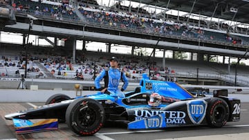 Entre lágrimas, Carlos Muñoz termina segundo en Indy 500