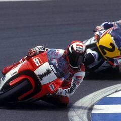 Rossi se aferra al espíritu de Wayne Rainey en 1992