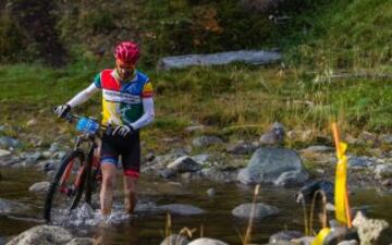 El impresionante paisaje en que se vivió la carrera de MTB